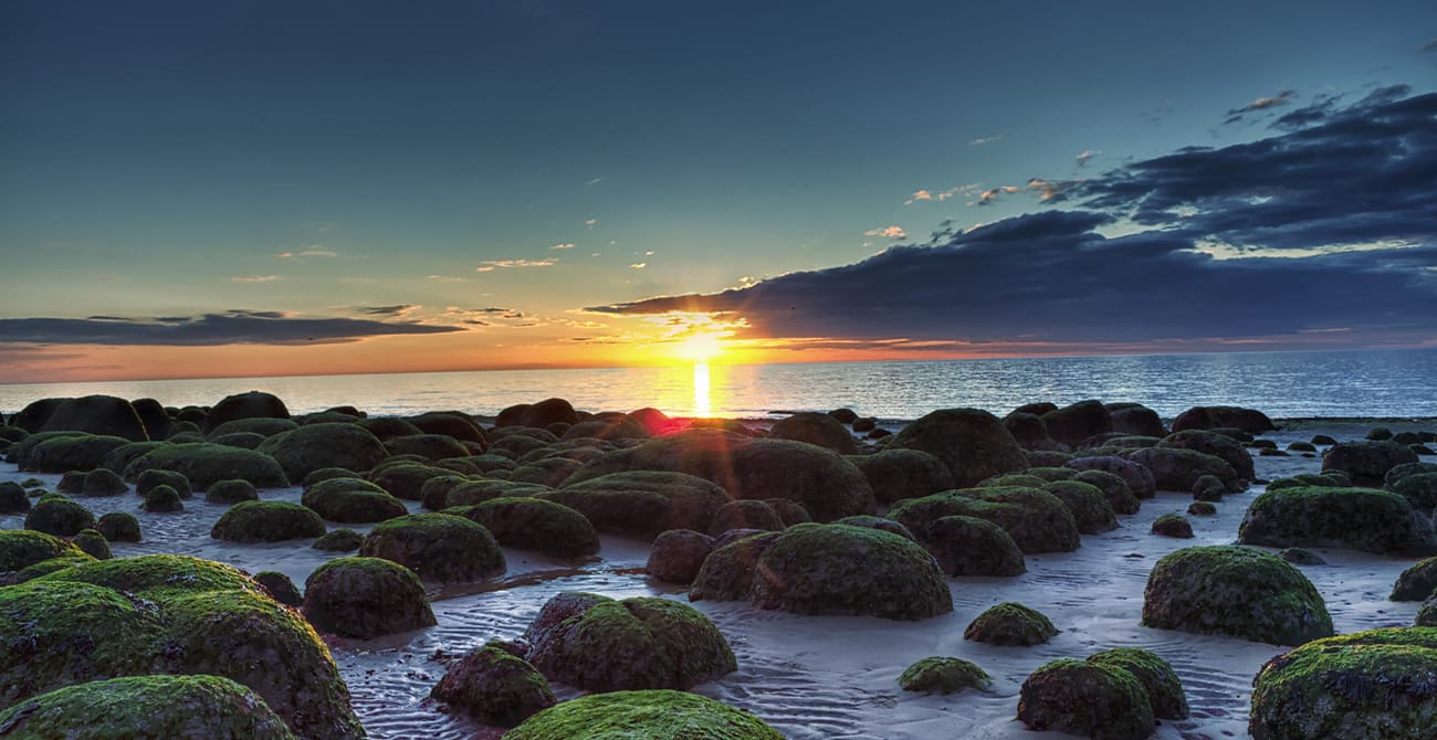 Stunning-sunset-at-Hunstanton-beach-Fabulous-Norfolk