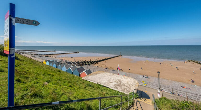 Best Beaches in Norfolk; Discover this classic seaside gem, Sheringham beach.