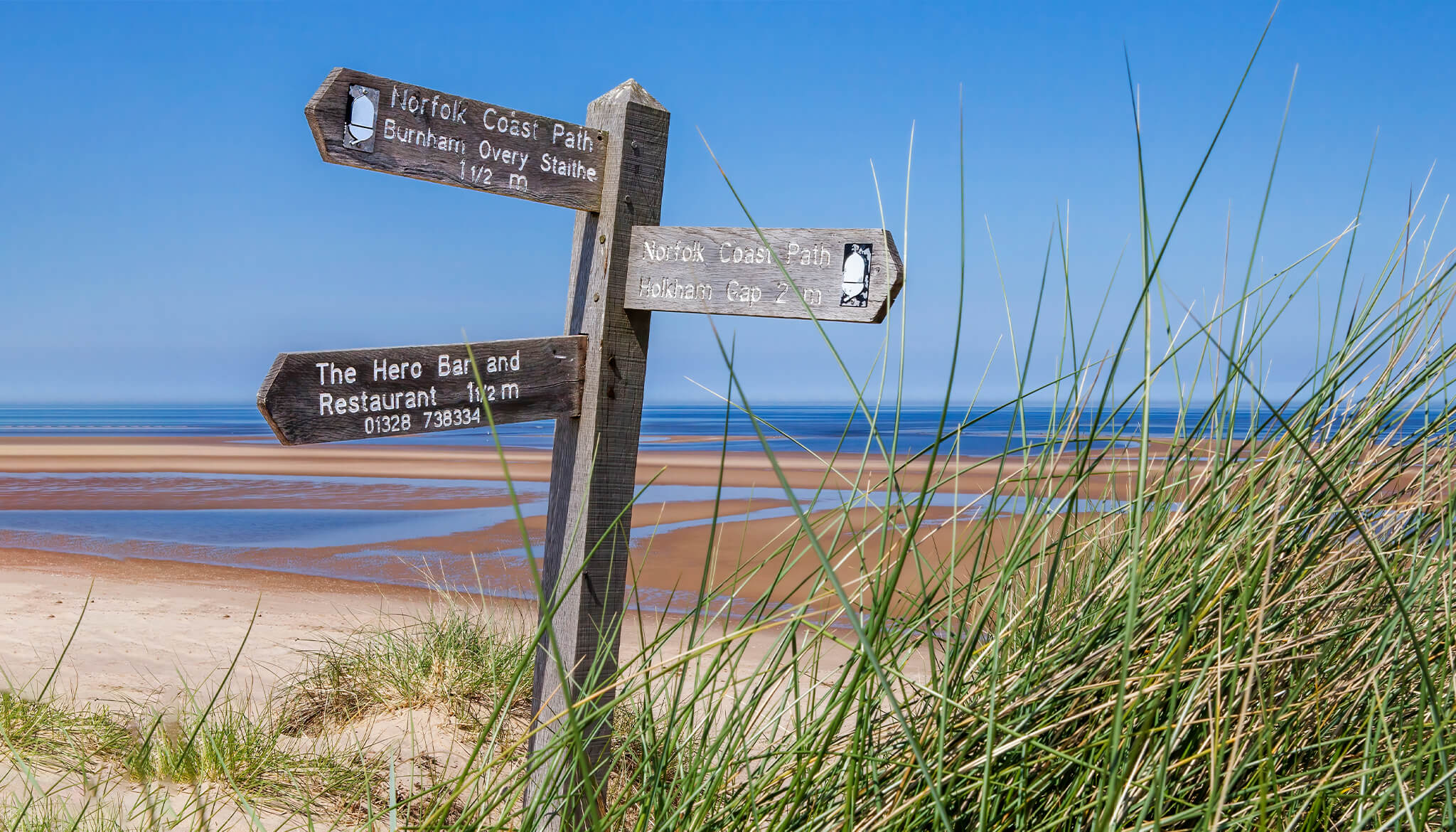 Holkham beach Norfolk