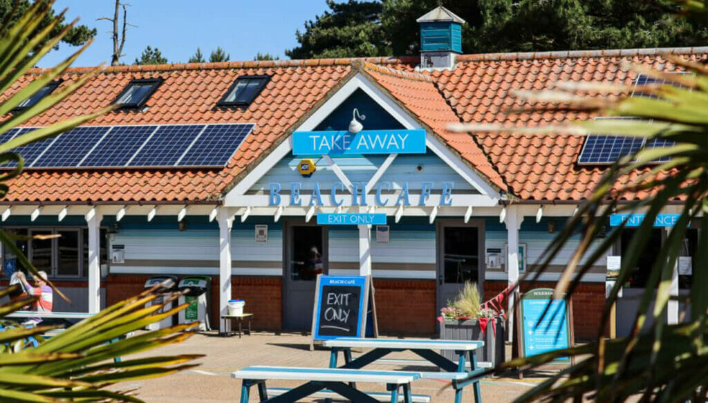 Dog friendly Beach Cafe Wells next the Sea Fabulous Norfolk