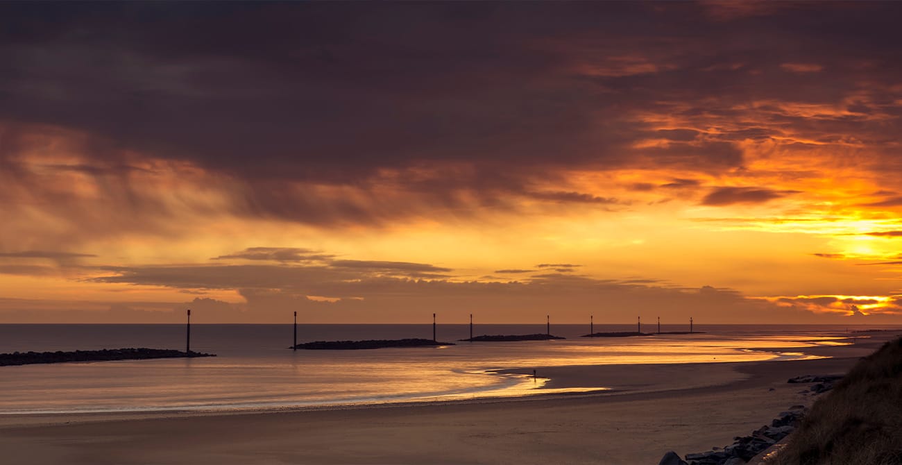 Sea-Palling-Beach-Sunrise-Storm